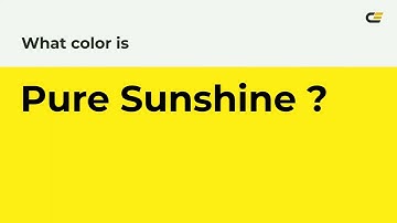 What color is Pure Sunshine ? #ffee15 hex color - Yellow color - Warm color ffee15