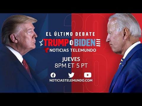 Trump o Biden: Último debate presidencial | Noticias Telemundo