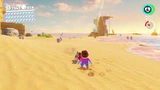 You can play catch with the dog in Mario Odyssey