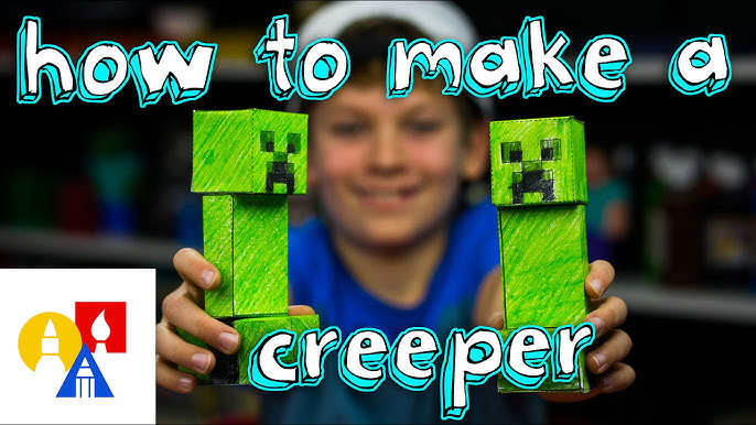 DIY Minecraft Hostile Mobs Minis Set - Steve, Creeper, Zombie, and Spider 