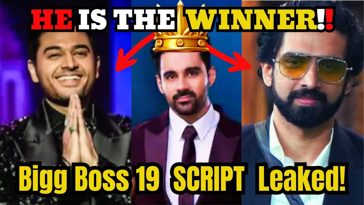Script Big G Bigg Boss 19: Winner Already Decided? Script Leak Reveals Reveals Top 5 ...