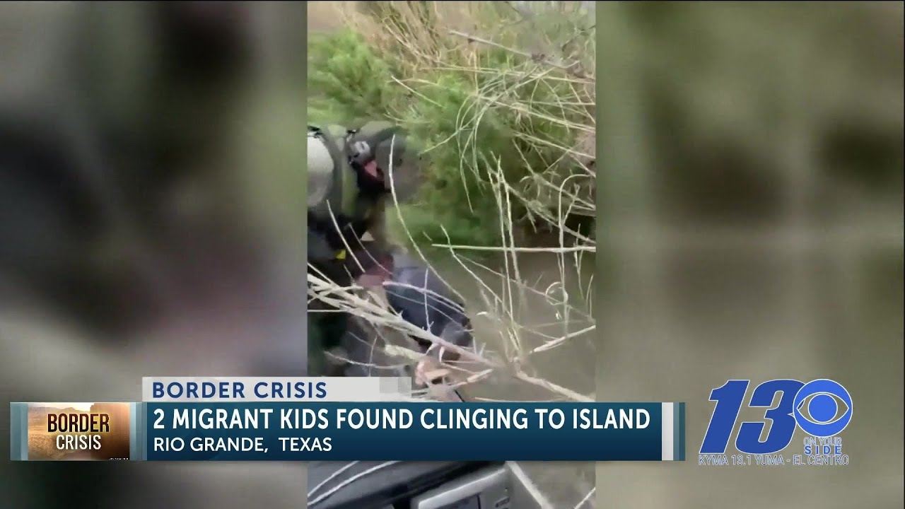 Video captures Border Patrol rescue of two migrant children in Rio ...