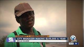 In poor community, Belle Glade City Manager makes $235,000 annually