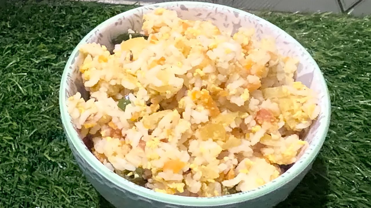 Egg Rice for 10+ Months Baby | Baby food lunch recipe ~ 25 