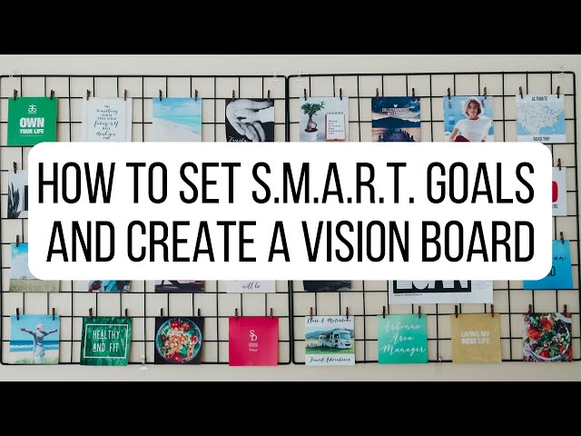 EXAMPLE GOALS BOARD  Goal board, Goal setting vision board, Vision board  inspiration