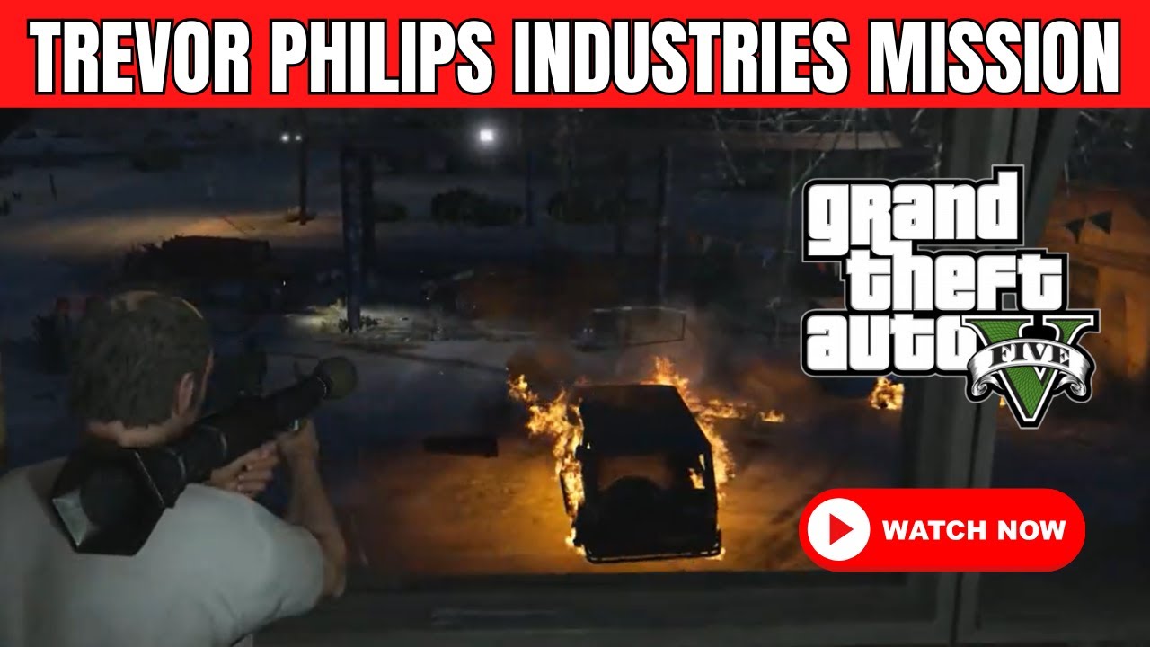 Trevor Philips Industries Mission in GTA V - YouTube