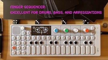 OP-1 Finger Sequencer Tutorial Part 1 - Drums
