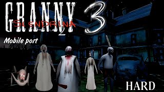 Granny 3 In Slendrina The Cellar 2 Hard Mod || Прохождение Через Ворота || Granny 3