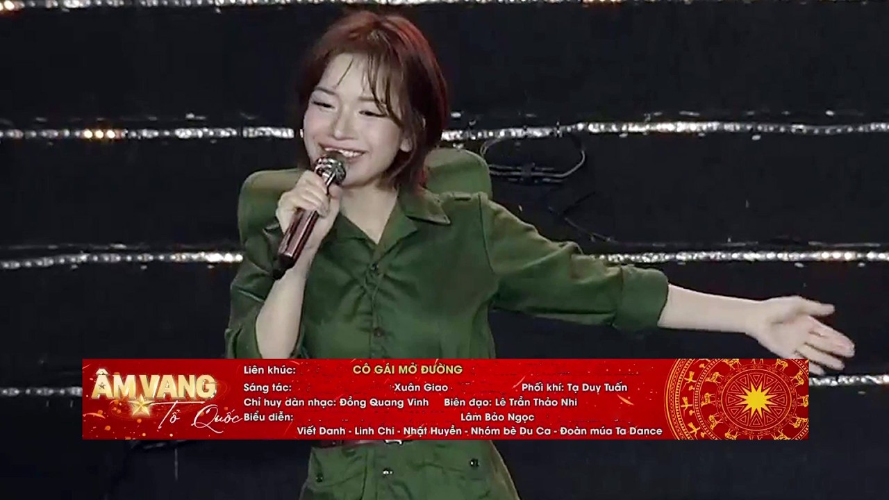 Cô Gái Mở Đường - Lâm Bảo Ngọc | Concert "Âm Vang Tổ Quốc" kỷ niệm 51 năm thống nhất đất nước
