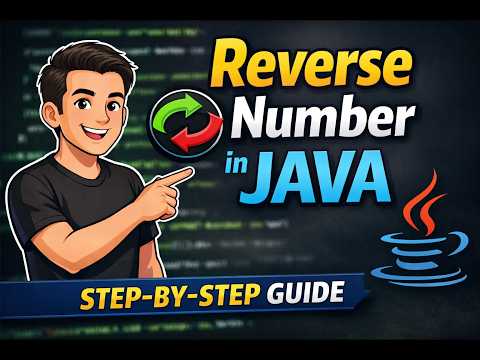 Java Program to Reverse a Number | Step-by-Step Explanation