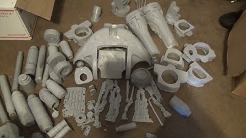 Terminator 2 Life Size 1:1 Endoskeleton T-800 build part.0