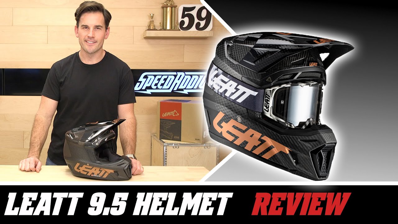 Leatt Moto 9.5 Carbon Helmet Review at 