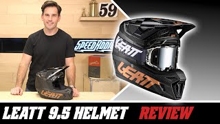 Leatt Moto 9.5 Carbon Helmet Review at SpeedAddicts.com