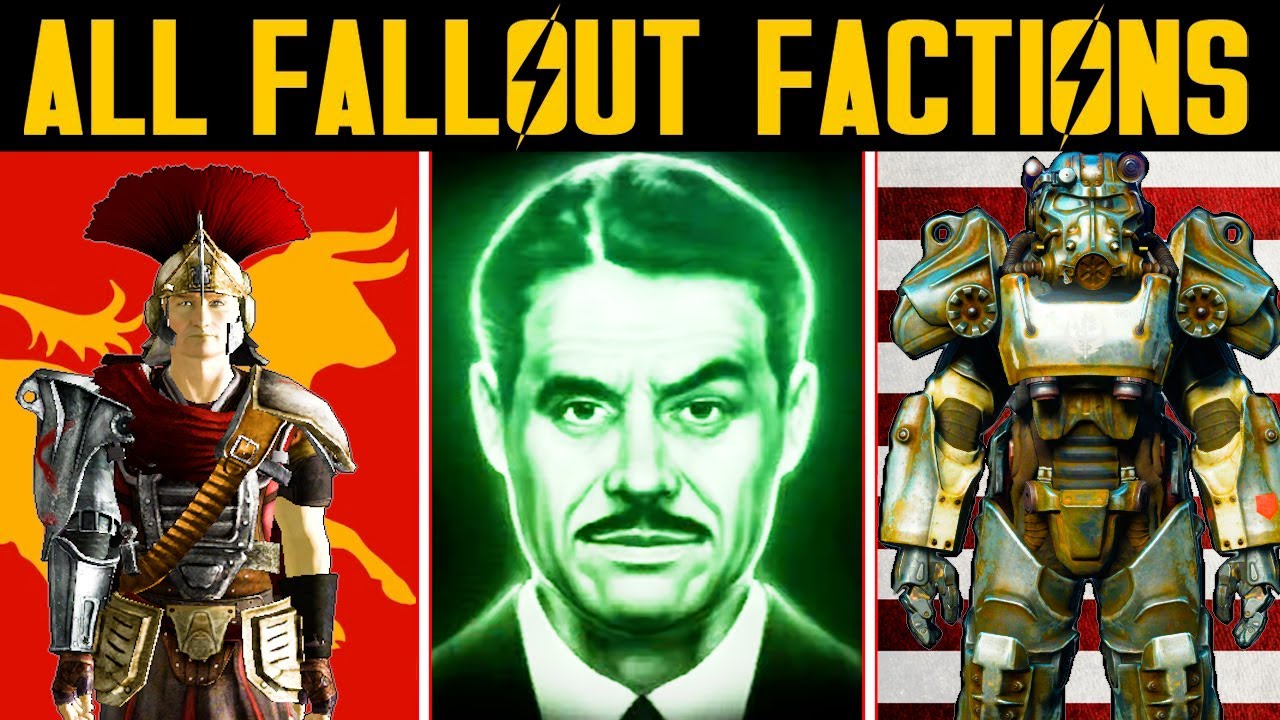 All 13 Factions in Fallout Explained! Games, TV Series on Prime Video, and Comics Lore!