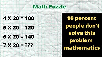 Mathematics | How to solve math Puzzle ? | Which number replace the question mark ? | Moin Khan