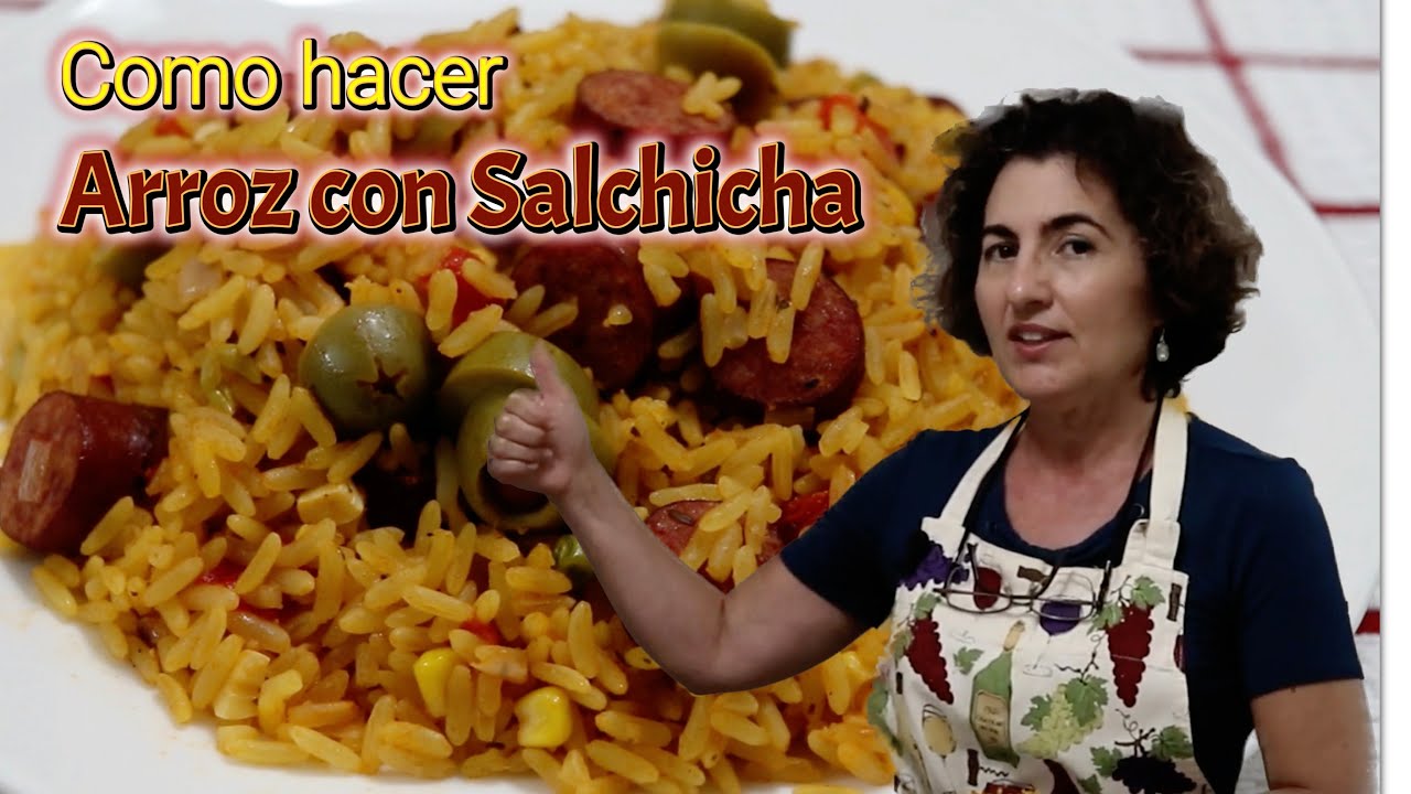 Arroz con Salchicha o Perrito Caliente. ¡Cubano! 👍👩‍🍳