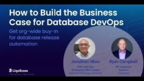 How to build the business case for database DevOps