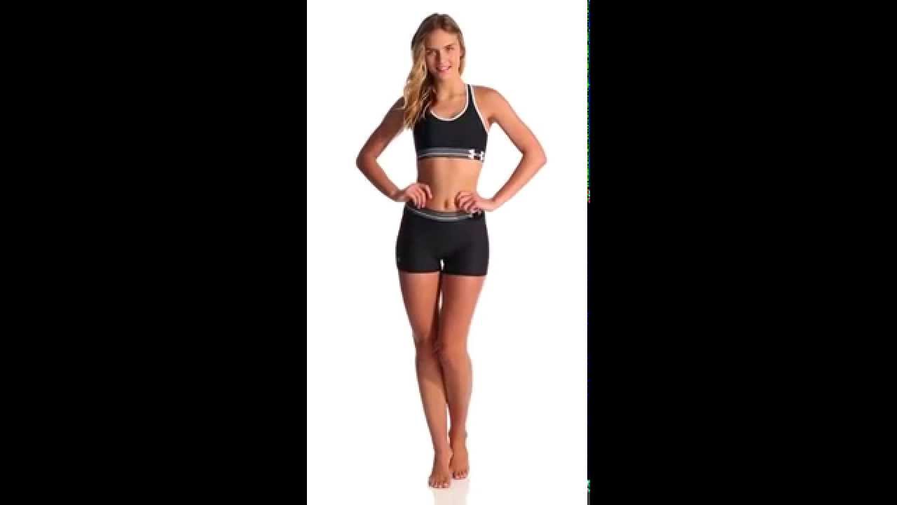 women's under armour heatgear shorty shorts