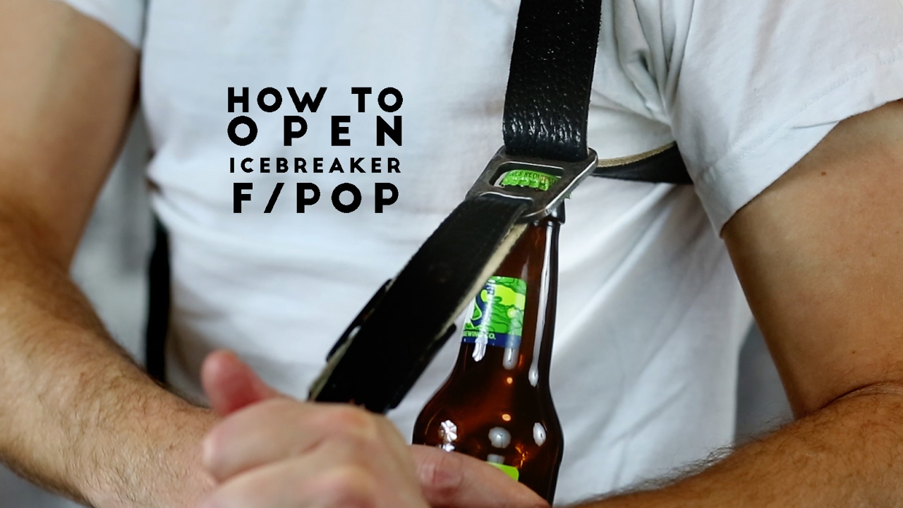 How to Open Icebreaker F/POP Bottle Opener YouTube