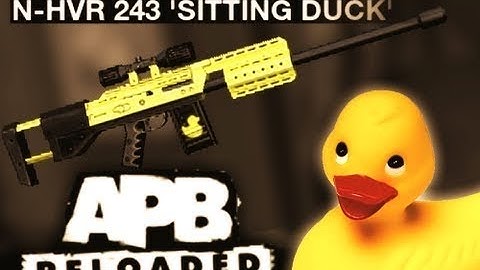 APB Reloaded Gameplay N-HVR Sitting Duck