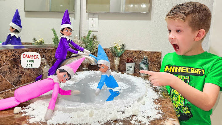 Elf on the Shelf Trinity and Beyond Week 1!!