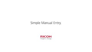 Pro C7200 - Simple Manual Entry