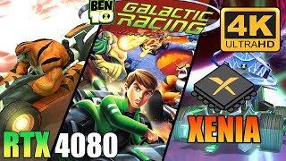 Ben 10 Galactic Racing | Xenia Canary 2023 | Xbox 360 Emulator | RTX 4080 | i9 13900K | 4K 60FPS
