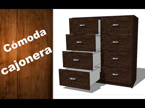 Cómo crear una cómoda cajonera de madera - Astiblog