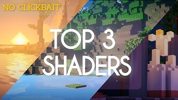 Top 3 New Shaders for mcpe with realistic reflections 😯🔥