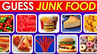 GUESS THE JUNK FOOD  emoji challenge || Riddles|| quiz time