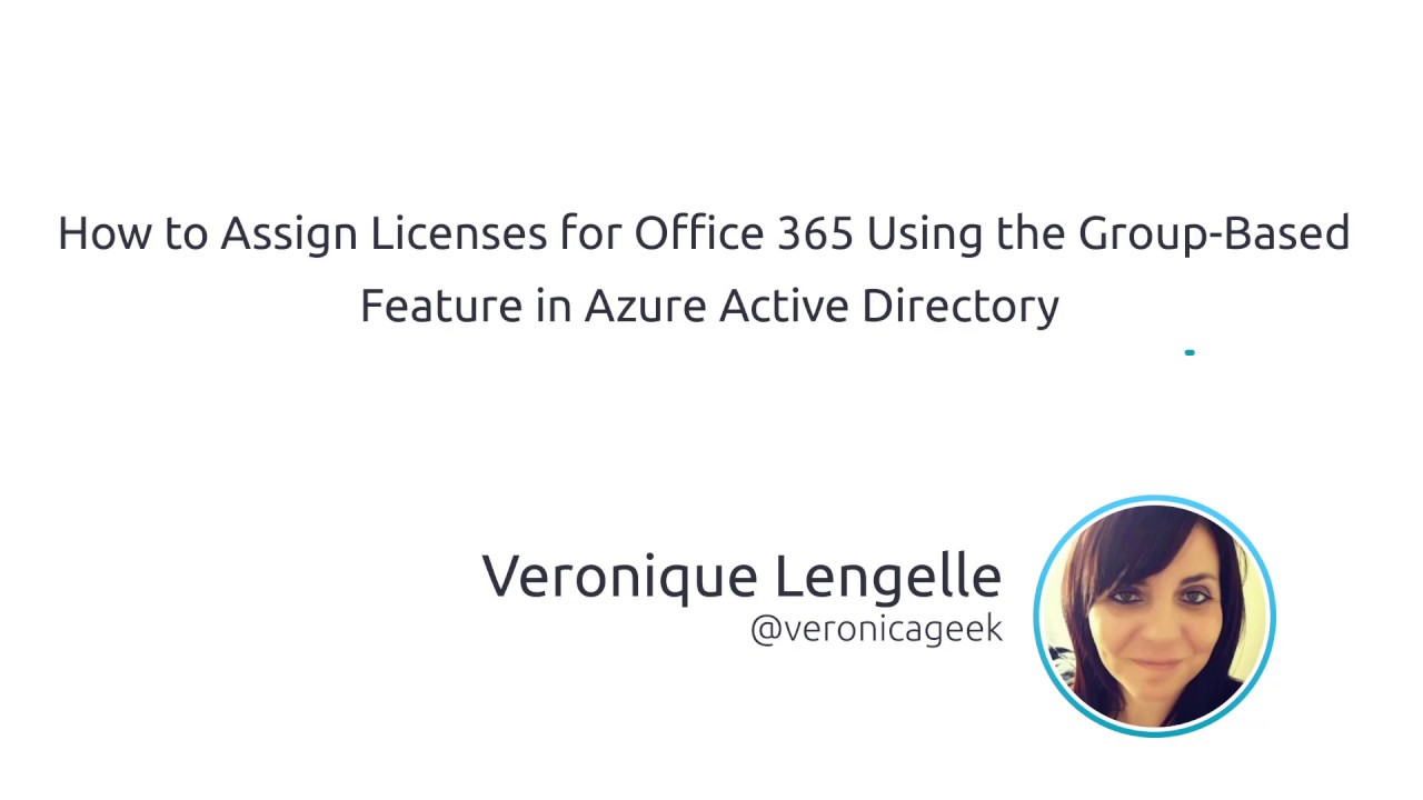 How To Assign Licenses For Office 365 Using The Group Based