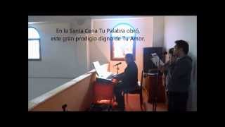 ADORO TE DEVOTE. Gregoriano, latin y español.