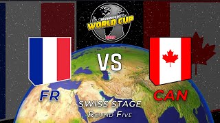 [MKWC 2023] Swiss Final Round: France v. Canada - Mario Kart Wii World Cup 2023 Swiss Stage Round 5