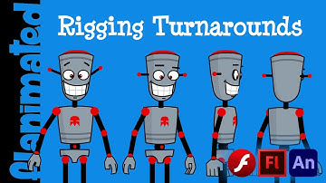 💥 Rigging a Full Turnaround in Adobe Animate 💥 Advanced SMR