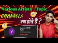 Various Artists - Topic Channels Kya Hote Hai?