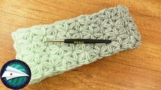 DIY! スタークロッシェで編むヘアバンド　花柄