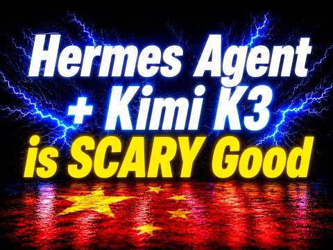 Hermes Agent + Kimi K3 is SCARY Good