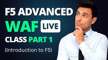 F5 Advanced WAF Live Class | Part 1 | Introduction to F5 | By Skilled Inspirational Academy