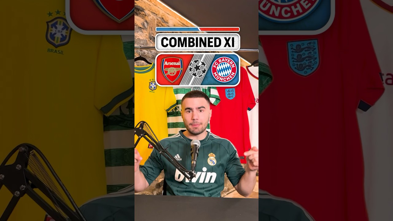 Arsenal vs Bayern Champions League COMBINED 11⚔️ #football #soccer #championsleague #arsenal #bayern