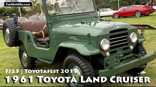 1961 Toyota Land Cruiser FJ25 | Toyotafest 2017 Car Show | CarNichiWa.com