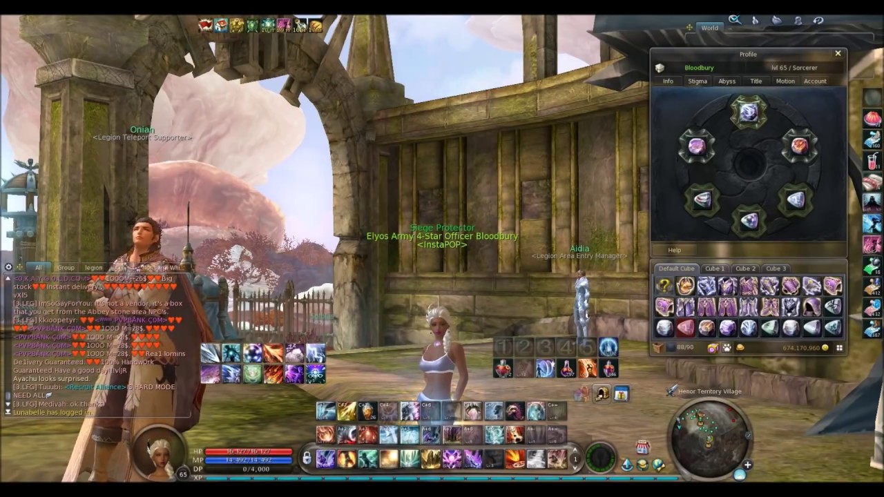 Aion 4.8 Enchanting Stigma & My New Stigma Setup - YouTube