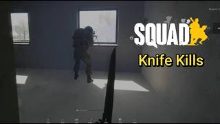 The Most Satisfying Weapon in Squad |  Squad Knife Compilation