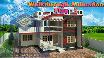 WALKTHROUGH | ANIMATION | 2 STOREY HOUSE | REVIT ARCHITECTURE | #BM_Building_Design