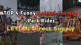 The Top 4 Animal-Themed Amusement Ride Equipment From Factory Letian