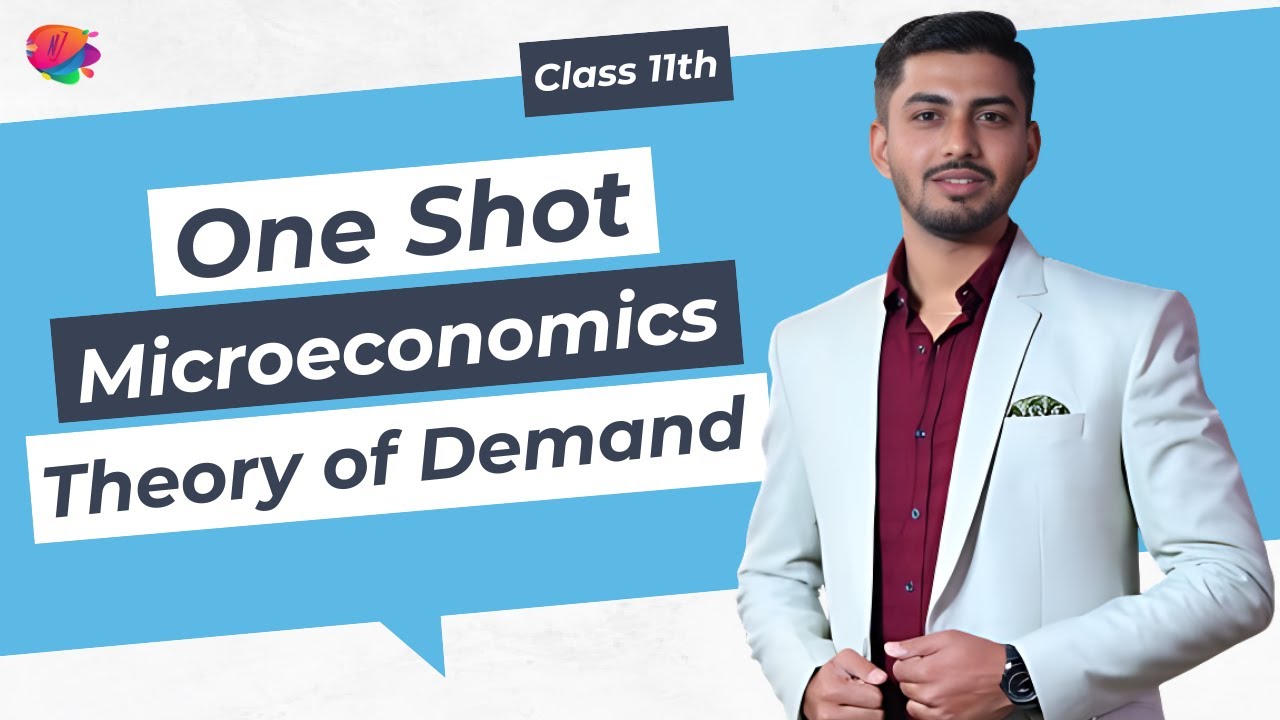 Theory of Demand I One shot I Class 11 I Microeconomics - YouTube