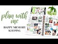 PLAN WITH ME: Happy Memory Keeping | Week of June 17, 2019