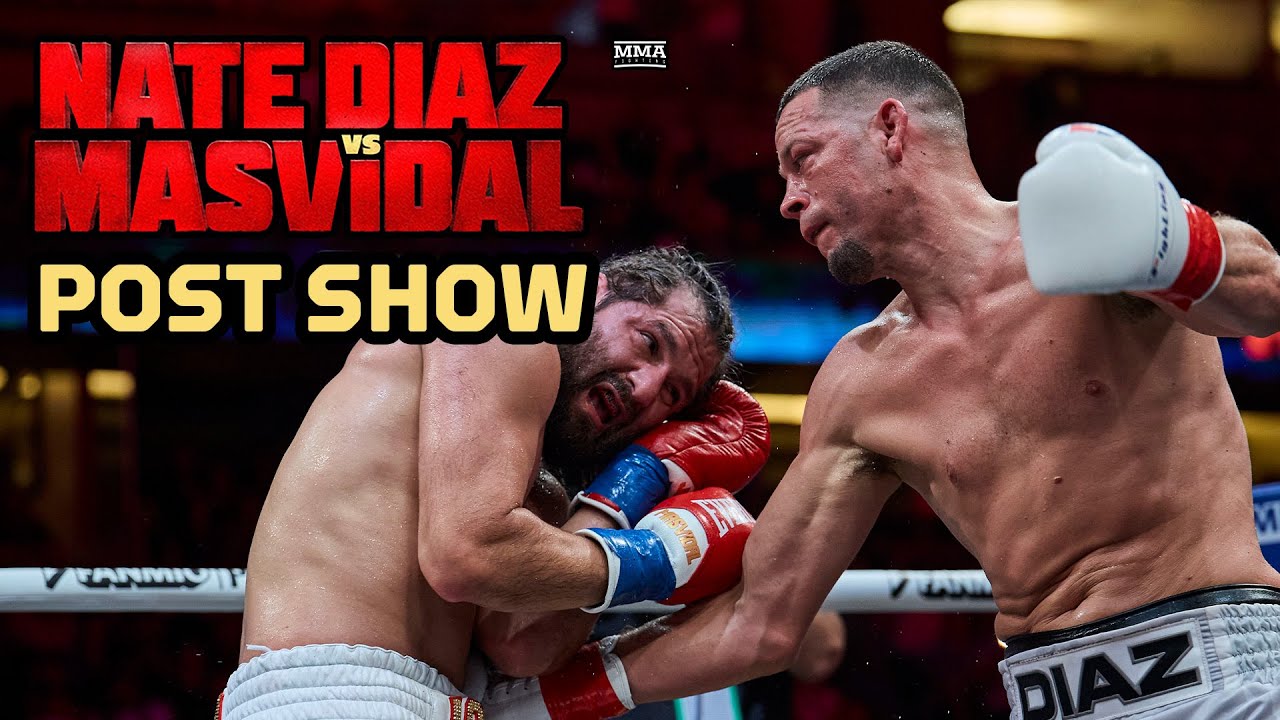 Nate Diaz vs Jorge Masvidal LIVE Post Fight Show Diaz vs Masvidal Nate Diaz vs Jorge Masvidal LIVE Post Fight Show Diaz vs Masvidal