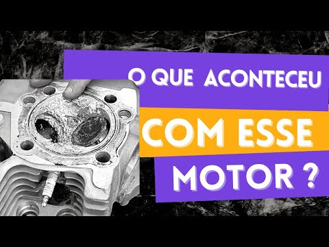 o que aconteceu com esse motor ?
