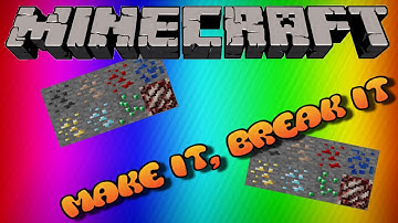 MAKE IT & BREAK IT | REALLY AWESOME MAP | Minecraft 1.10 puzzle map