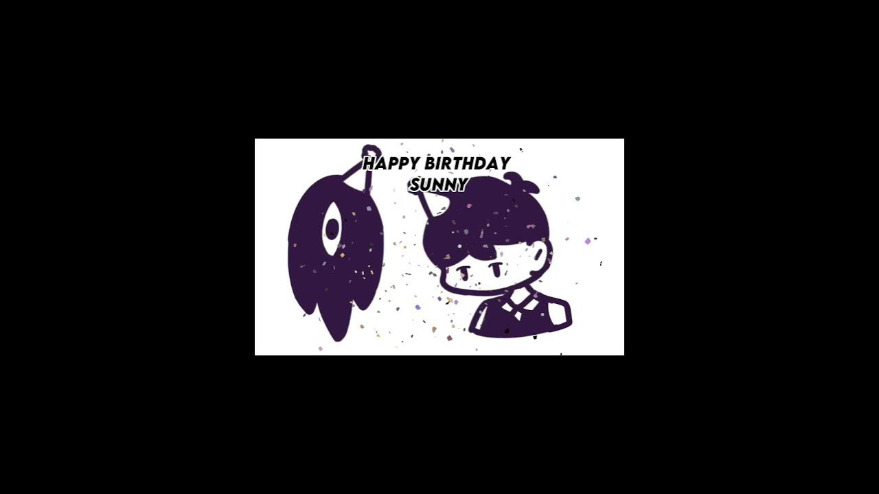 Happy Birthday Omori/Sunny! by vinnyj1234a on Newgrounds